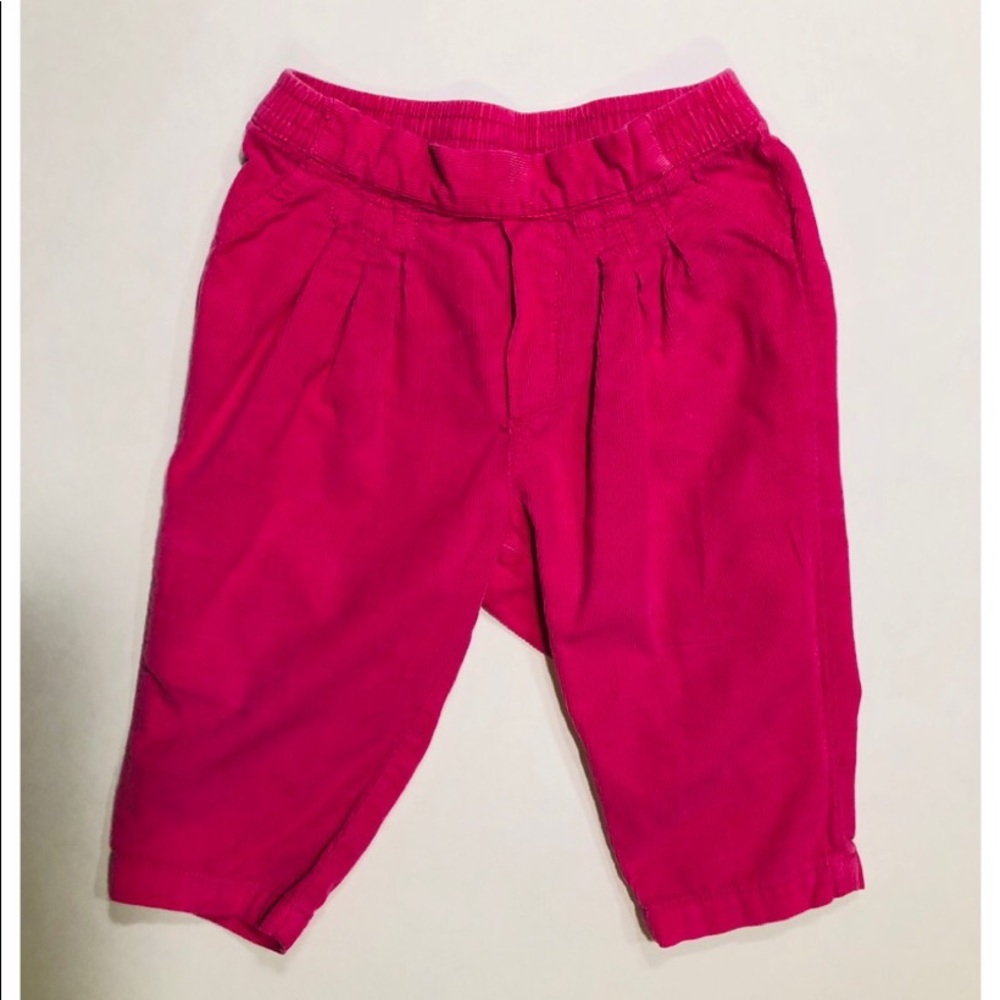 Gap Baby Pink Cotton Bottoms/Size-6-12 M